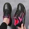 Women’s Black Running Sneakers Casual Sport Shoes Lightweight Jogging Shoes Over Sized