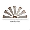 Windmill Wall Sculpture Hanging Ornament Decoration Craft Rustic Decor Iron Art for Office