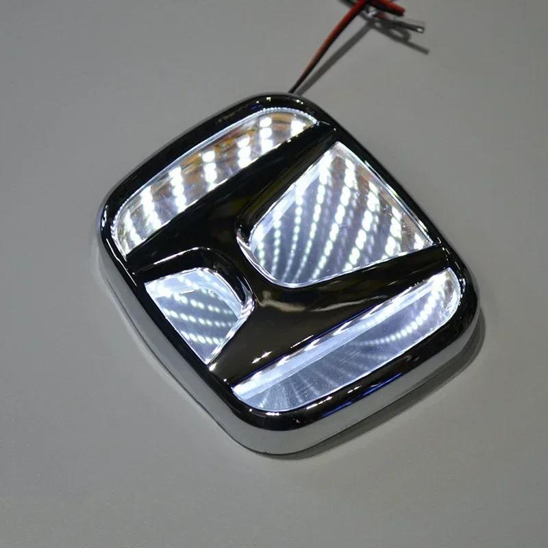 Светодиодный 3D значок на автомобиль LED передний задний значок наклейка для Honda Civic 2008-2009 Accord 2007 CRV Odyssey New FIT Автоаксессуары
