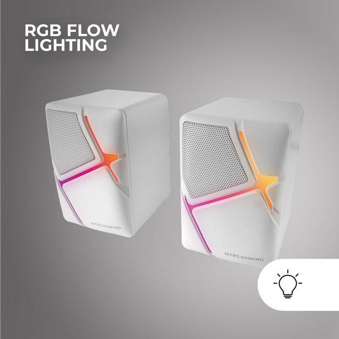 Enceinte - MS-H - MS-H Blanc - 10 W - RGB - Filaire