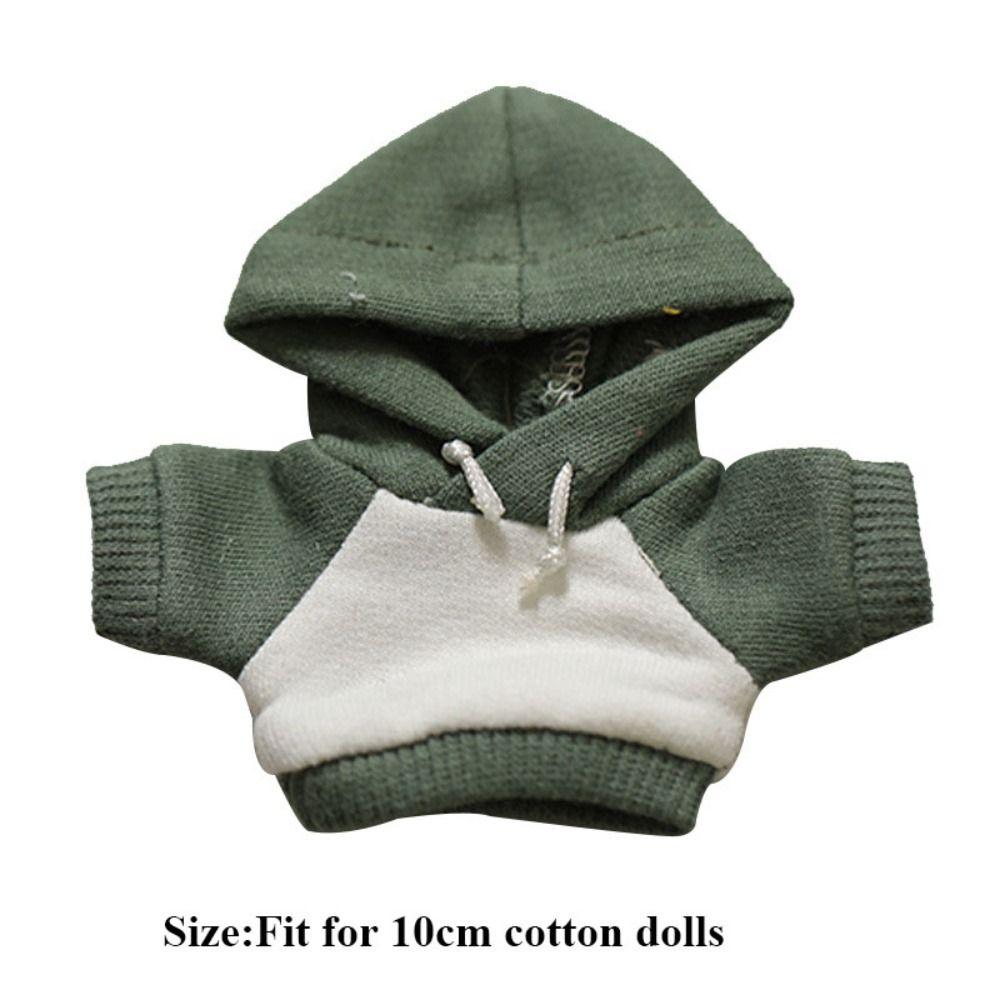 Casual Wear Sweatshirt Outfits Cute Dolls Tops New Handmade Hoodies  for 10cm Cotton Dolls