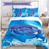 Manchester City Pattern Printed 3PCS Bedding Set Soft Skin-Friendly Washable Duvet Cover & Pillowcases Set All Season Bedroom