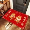 Dragon New Year Floor Mat Bedroom Bathroom Entrance Door Door Foot Mat Household Entryway Dirt Cartoon Door Mat Carpet