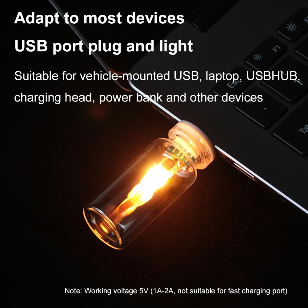 USB светодиодные свечи-лампочки с функцией таймера, динамическим эффектом пламени, светодиодный свет, освещение для салона автомобиля, с пультом дистанционного управления