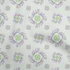 Cotton Flex Light Green Fabric Florals Craft Projects Decor Fabric Printed By The Yard 40 Inch