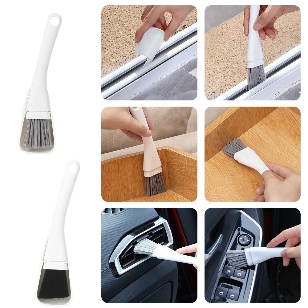 С совком для уборки клавиатуры 2 в 1 щетка для щелей инструмент для чистки пазов бытовые чистящие средства