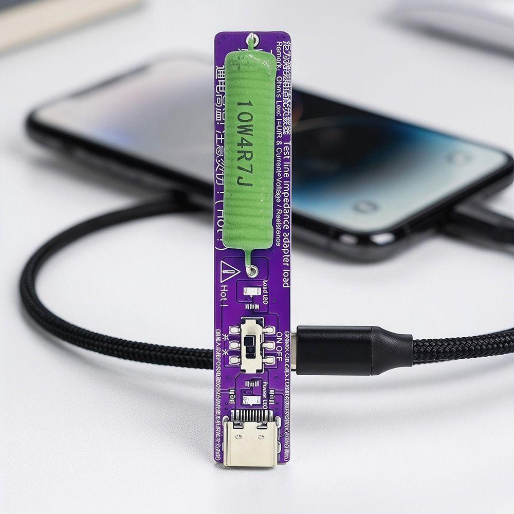 С переключателем Тест тока и напряжения Старение Резисторы Модуль USB Тестер резисторов Мобильное питание