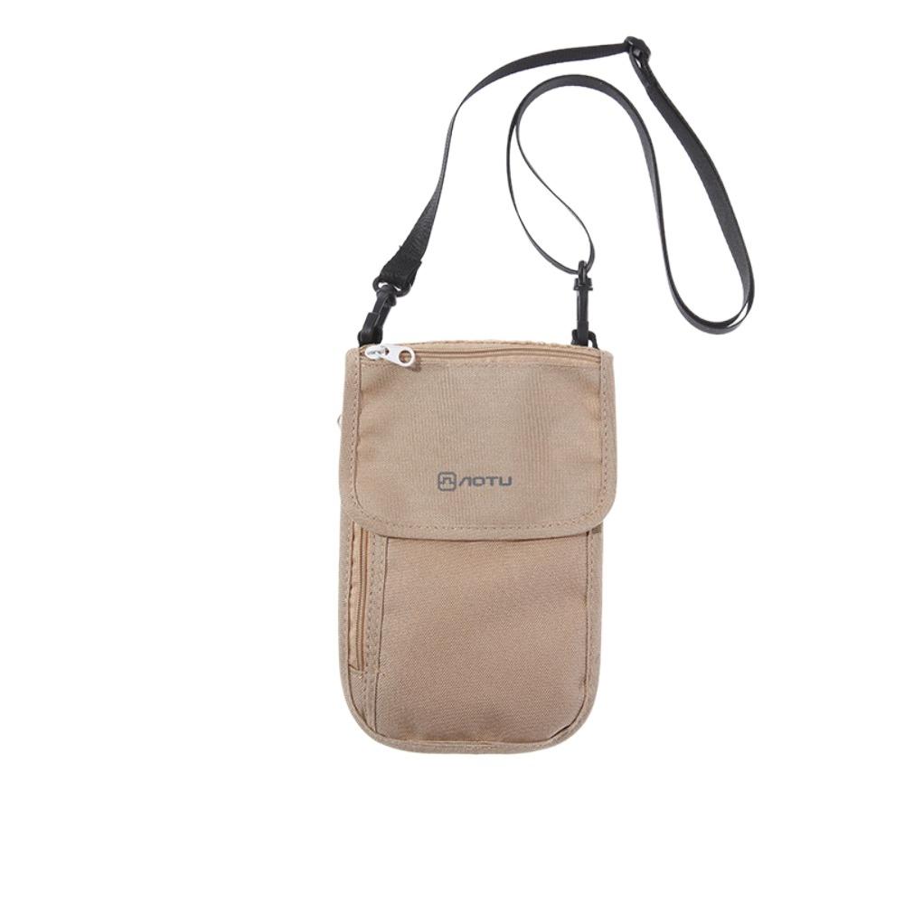 Нейлоновый дорожный шейный чехол Дорожные аксессуары Кошелек для паспорта Чехол для документов Регистрация на рейс в самолете