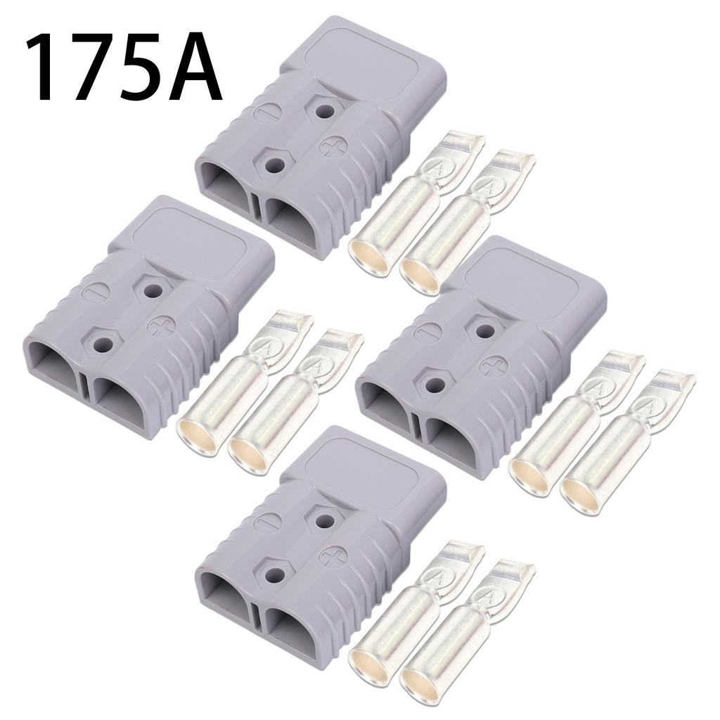 Forklift Battery Charging Plug Connector 50A 120A 175A Flame Retardant PC Auto Industrial Power Connectors for Warehouse Motors