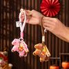 1/2Pcs Bag Pendant 2026 Chinese New Year Hanging Horse Ornament Good Luck Symbol Keychain Charm Holiday Horse Plush Toy