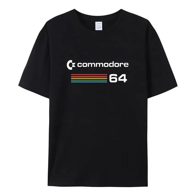 Camiseta Commodore 64 Retro Computer Con Logotipo Vintage