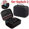 Портативная сумка для хранения с ручкой-ремнем, дорожный чехол, водонепроницаемый и ударопрочный чехол для переноски для игровой консоли Switch 2 и аксессуаров