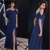 Women's Sleeveless V-neck Evening Dresses Reception Wedding Club Dresses A-line Wedding Dresses Hollow Strap Party Dresses