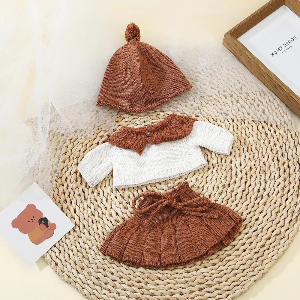 Модная одежда для кукол 33 см Reborn Doll, одежда и аксессуары для кукол-младенцев, для девочек, наряды, DIY-игрушки, подарки на день рождения