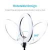 18/13 Inch LED Ring Light Dimmable Selfie Lamp Stand Phone Holder For Video Live Profissional Photography Lighting