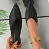 Мода Новые сетчатые женские туфли на плоской подошве с острым носком модные дышащие мюли повседневные босоножки с открытой пяткой летние шлепанцы женские шлепанцы
