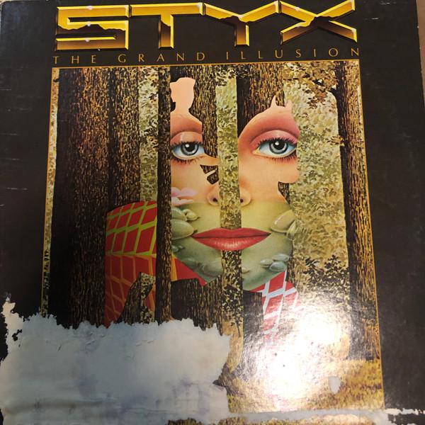 Виниловая пластинка STYX The Grand Illusion SP3223 AM Records Рок США Б/у