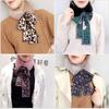 Women Fake Collar Tie Winter Faux Fur Woman False Collar Girls Detachable Fur Collar Ribbon Warm Scarfs for Ladies Neckerchiefs