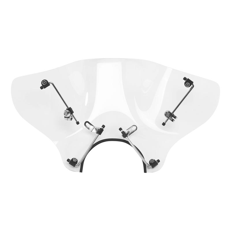 Motorcycle 7/8" Windshield Windscreen For Kawasaki Vulcan VN500 750 800 900 1500 1600 2000