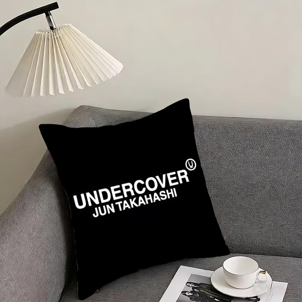 Бренд UUndercover Подушка-чехол Элегантный комфорт Наволочка Диван-кровать Двусторонняя печать Невидимая молния Декор для дома