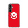 Телефонный чехол - Samsung - Galaxy S24 Plus - Drapeau Tunisie - Souple - Multicolore