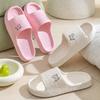 Womens Couple Summer Thick Soled Non Slip Indoor And Outdoor One-piece Slippers