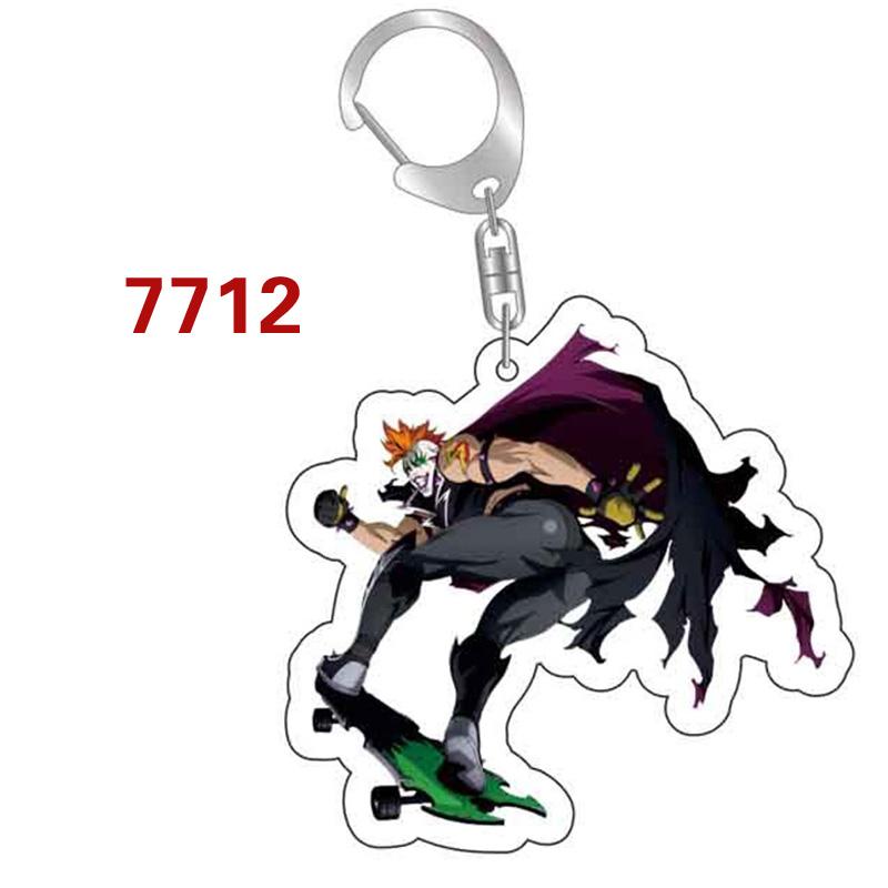 Аниме SK8 Бесконечный скейтборд, брелок для ключей, сумка, кулон, прозрачный акрил, персонаж мультфильма, брелок для скейтборда, кольцо, ювелирное изделие, подарок