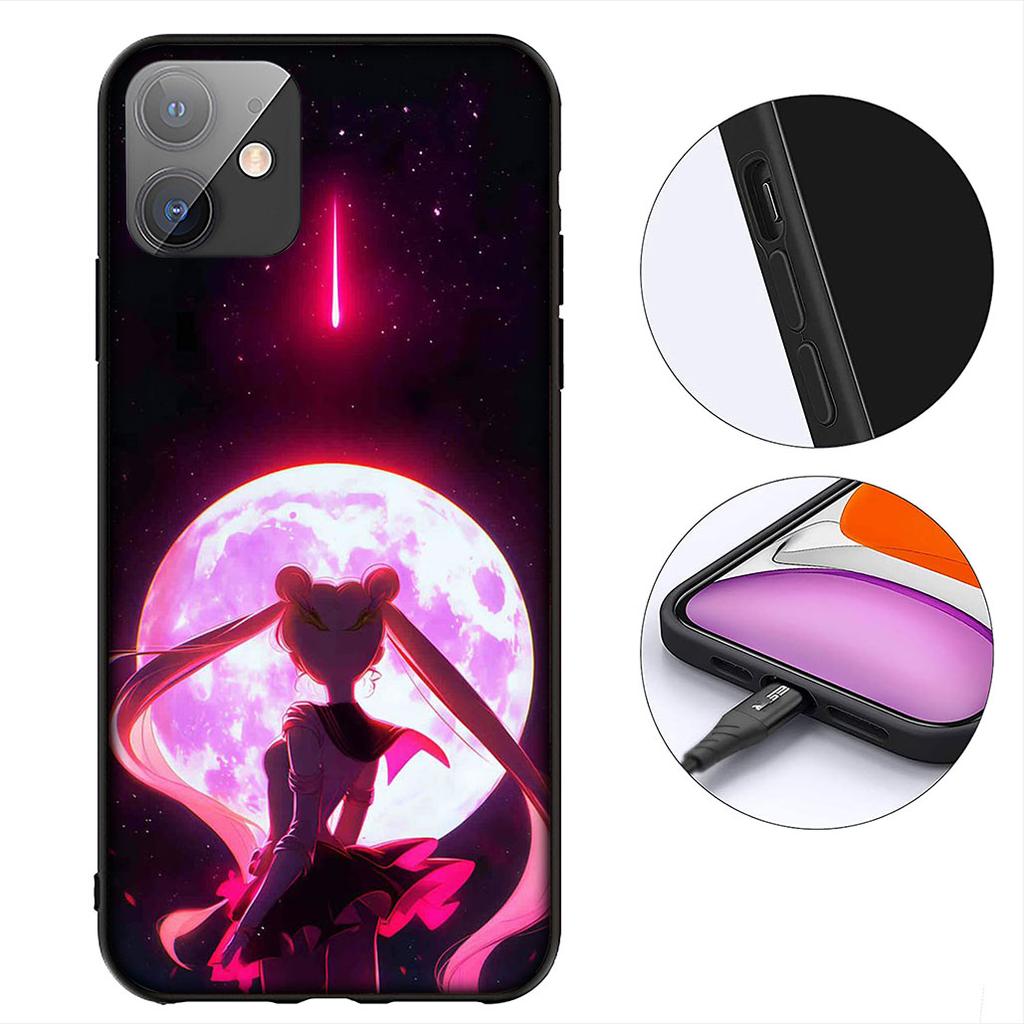 Чехол для телефона S-Sailors Comics Moon Wallpaper для Motorola Moto Edge 70 60 Fusion NEO Pro G Stylus G56 G96 G52 G04 G05 G64 G71