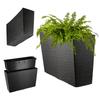 Flowerpot Flowerpot + Insert Garden Flowerpot Tall Terrace 19x56cm