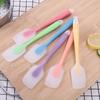 Translucent Silicone Cake Scraper Non-Stick Cake Cream Spatula Kitchen Cooking Pastry Scraper Mold Brush Tool Baking Accessorie