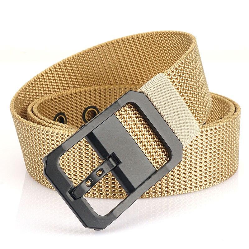 Мужские нейлоновые ремни из парусиновой ткани, тактический ремень, повседневные аксессуары высокого качества, джинсы в стиле милитари, армейский однотонный поясной ремень HB082