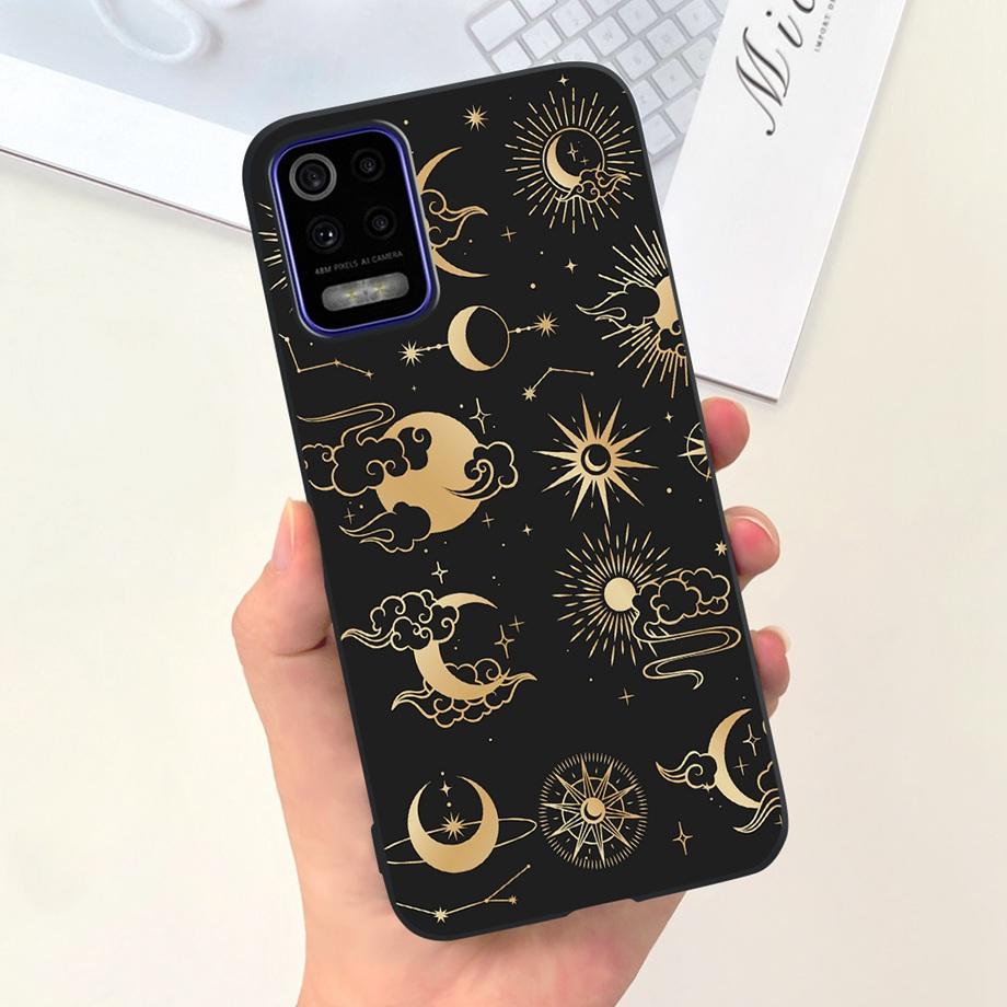 Чехол для телефона LG K52 Q52 2020, мягкий матовый силиконовый чехол для LGK52 LGQ52 2020, чехол в готическом стиле, мультяшная задняя крышка, милый узор