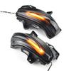 2pcs Dynamic Turn Signal LED Light Side Mirror Indicator Fit For Lexus IS250 250C 2010-2012 Fit For Lexus LS460L 2006-2008