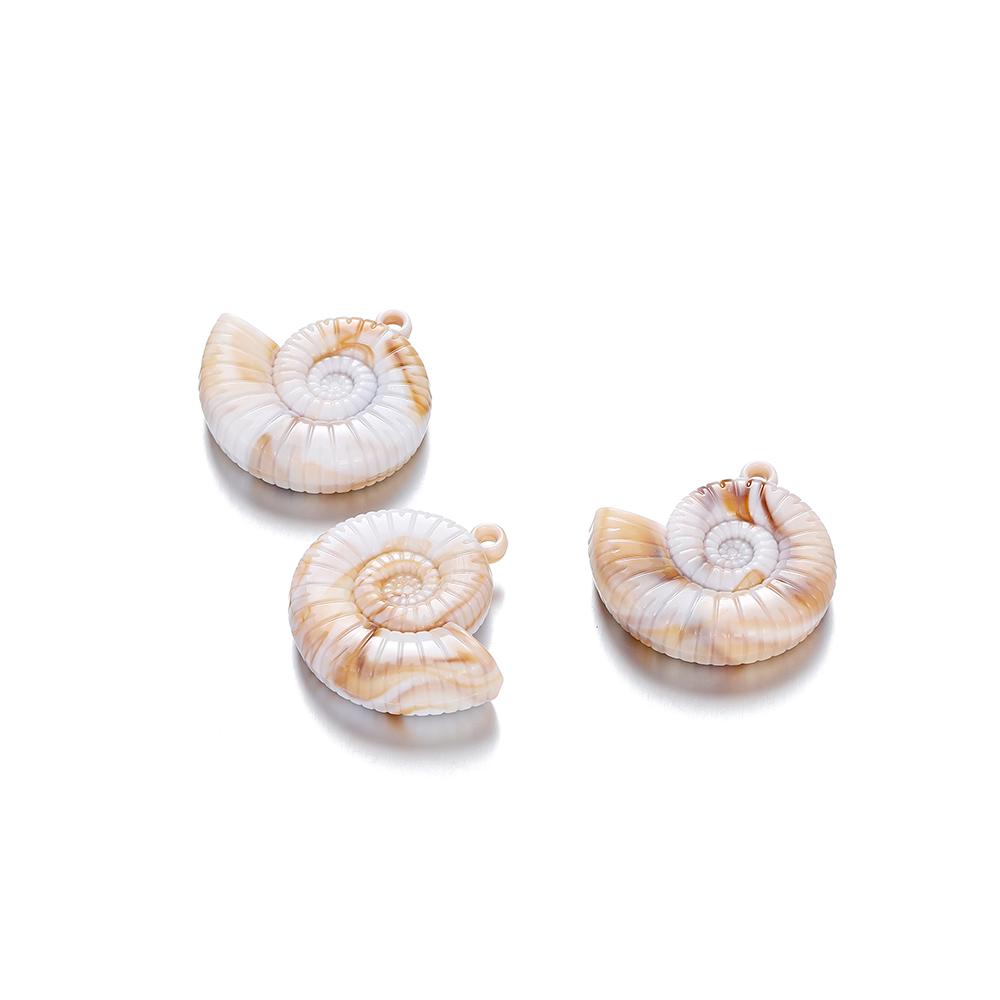10/20Pcs/Lot Mix Acrylic Shell Conch Starfish Charm Pendants for DIY Women Earring Bracelet Necklace Jewelry Making Accessories