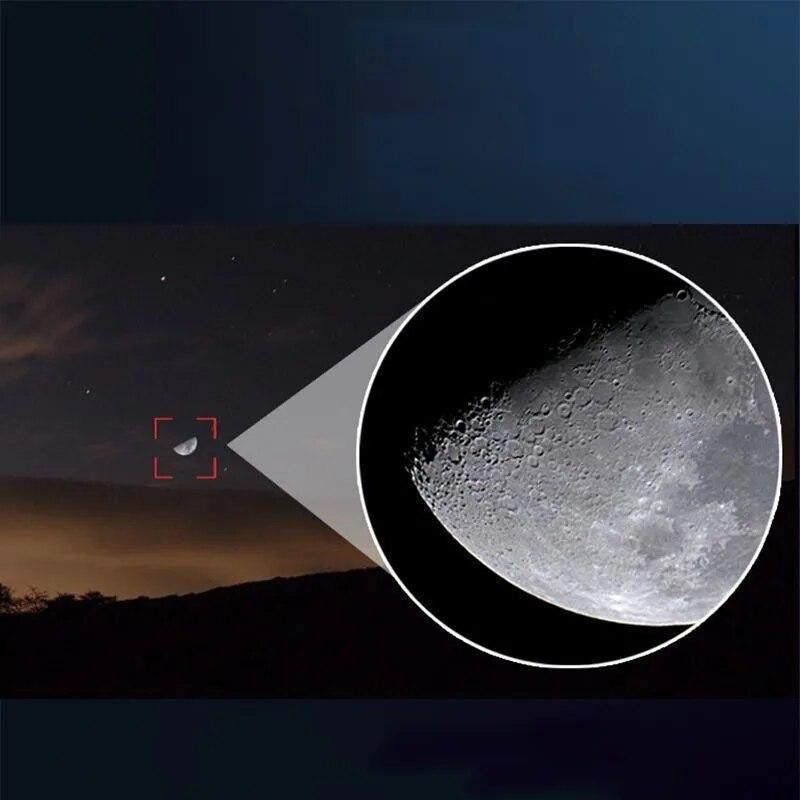 Монокулярный телескоп 2000x24, мини-портативный HD бинокулярный телескоп ночного видения, водостойкий, для кемпинга, скалолазания, наблюдения за птицами