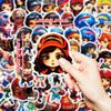 50 Новых Милых Граффити Наклеек Игрока в Регби, Наклейки Sunny Girl