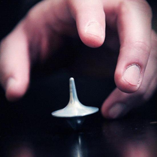 Мини Портативный Спиннер для пальцев Игрушка Металлический Гироскоп Детский Подарок с Кубиком