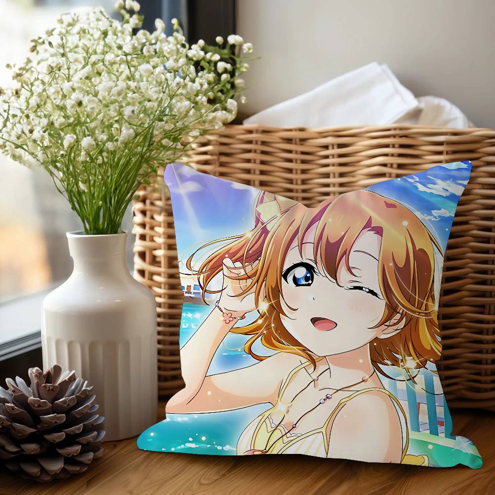 Аниме Love Live Косака Хонока Наволочки Домашнее Постельное Белье Декоративная Наволочка Свадебная Супер Мягкая Наволочка