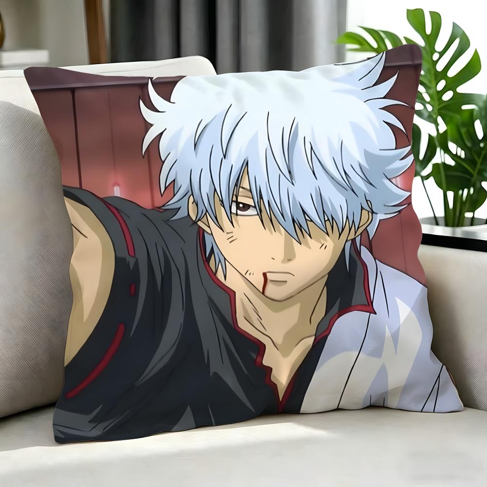 Anime GGintama Cushion Cover Cushion Cover Set Pcs x x x Pillowcase Decorative Sofa Home Decor
