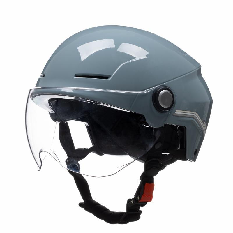 Helmet Electric Car Women's Summer Half Helmet 3C Certified Battery Motorcycle Men's Four Seasons Helmet