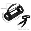 Silicone Cover Case Waterproof Travel Carrying Protective Gel Soft Skin with Shoulder Strap for JBL Charge 5 Wi-Fi Speaker