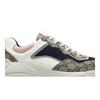 Gucci Womens GG Rhyton 'Beige White Pink' (women's sizes) Beige / Ebony / White / Blue / Pink Chunky Sneakers 620185 99WF0 4371