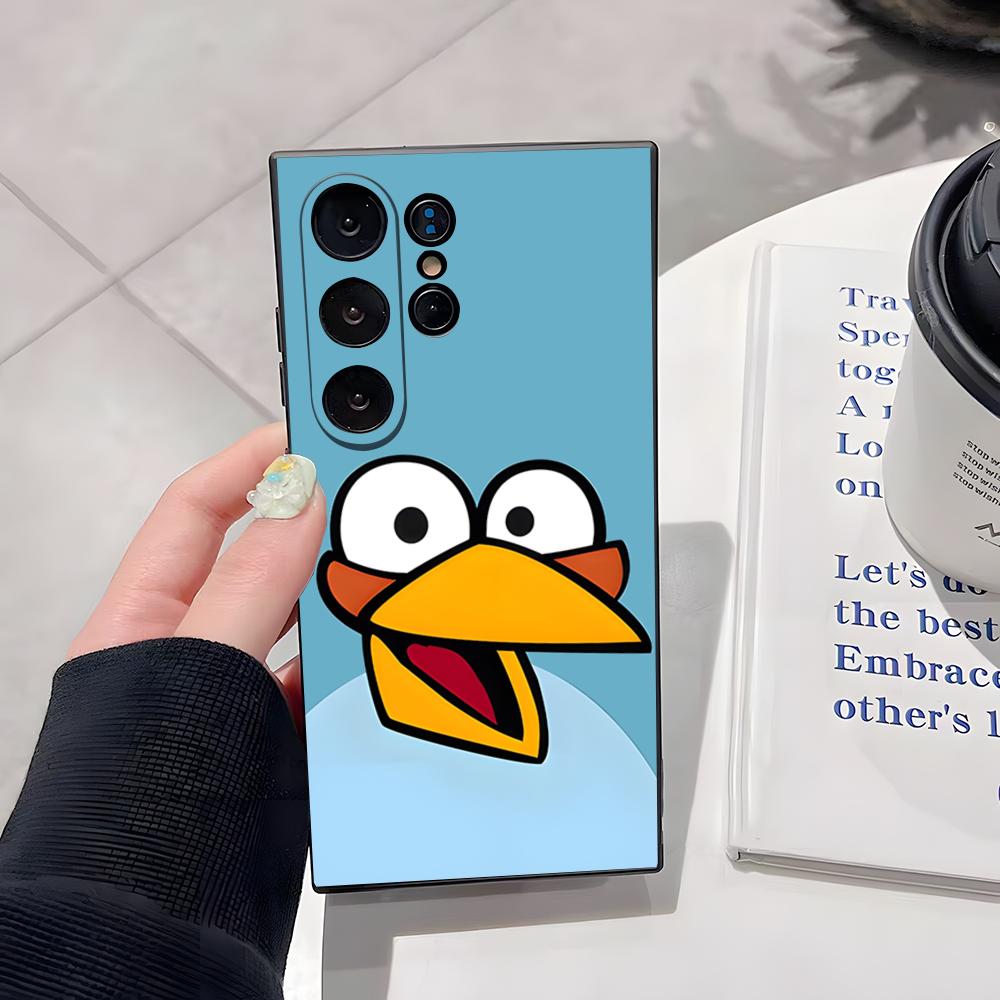 A-angry Birds Phone Case For Samsung S26 Ultra S25 Edge Ultra S23 S22 S21 S20 Ultra Plus S24 Fe Cover