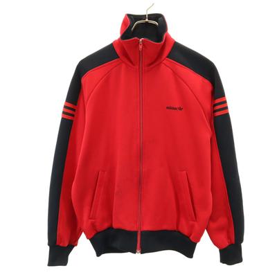 Adidas 70-е Винтаж Западная Германия бирка сделано Descente логотип Трилистник Олимпийка Мужская Б/У