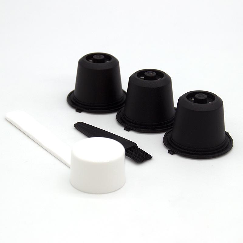 3-Pack Reusable Coffee Capsule Filters for Nespresso