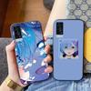 Чехол для телефона Rem Anime Cute Girl для VIVO Y95 Y93 Y31 Y20 V19 V17 V15 Pro X60 NEX Мягкий черный чехол для телефона