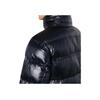 Polo Ralph Lauren Quilted Detachable Hooded Stand Collar Two-Way Front Zipper Long Sleeve Down Jacket Men Outerwear Navy-Blue 710907552-001