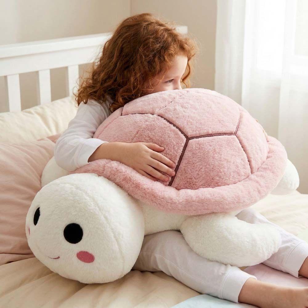 Soft Tortoise Plush Toys Fluffy Turtle Doll Throw Pillow Sea Turtle Stuffed Doll Children Gift