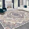 Crystal Pile Persian Style Carpet Home Living Room Sofa Coffee Table Non-Slip Machine Washable Carpet