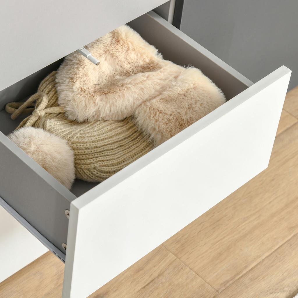 Chest of Drawers, Sideboard, Cube Storage Cabinet Floor Standing Cupboard for Dining Room Kitchen Living Room Bedroom